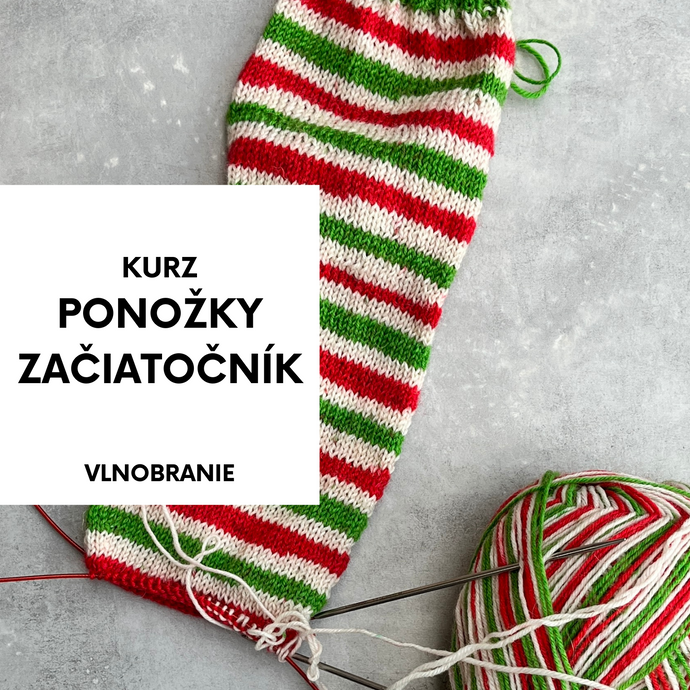 KURZ PLETENIA | Ponožky pre Začiatočníkov