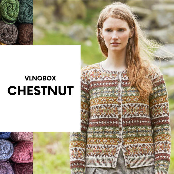 VLNOBOX SVETER CHESTNUT | Marie Wallin