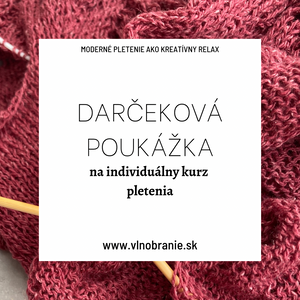 DARČEKOVÁ POUKÁŽKA | Kurz