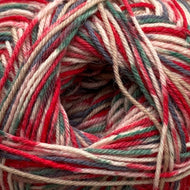 Regia 4ply Vianoce| Červenobéžová