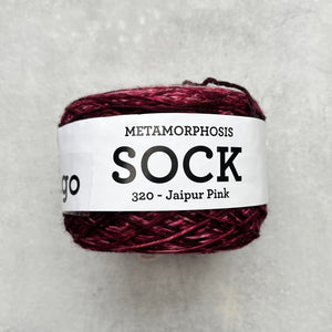 Malabrigo Sock Metamorphosis | Jaipur Pink