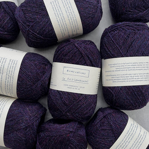 Le Petit Lambswool | Dark Violet Blue