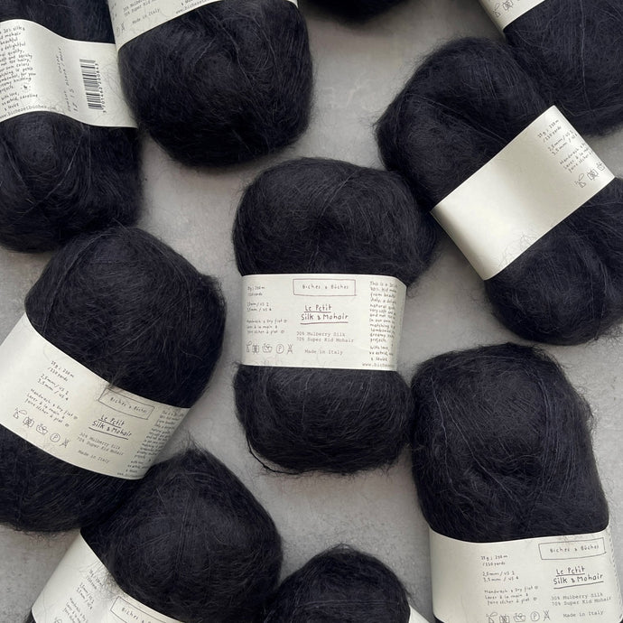 Le Petit Silk & Mohair | Black