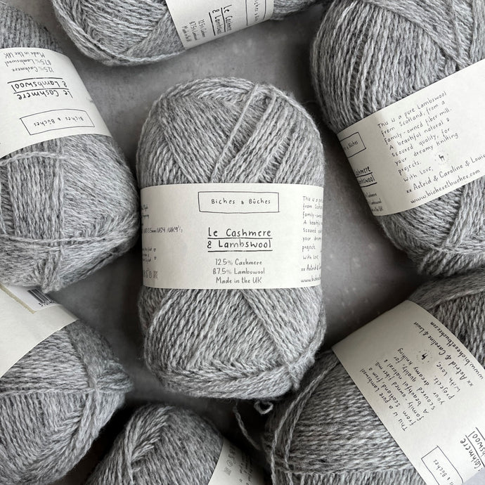 Le Cashmere & Lambswool | Light Grey