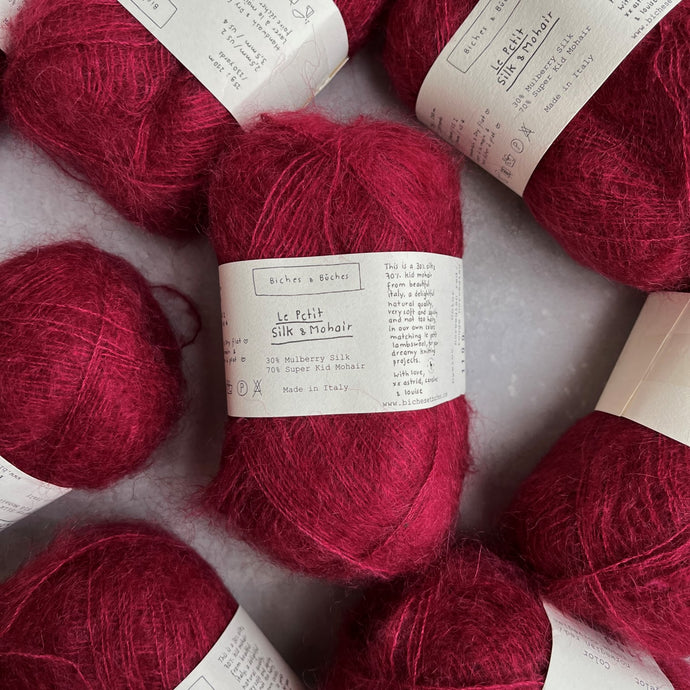 Le Petit Silk & Mohair | Norwegian Red