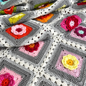 VLNOBOX | Veľká deka Flower Power
