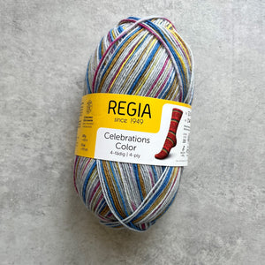 Regia 4ply Celebrations | Šedomodrá