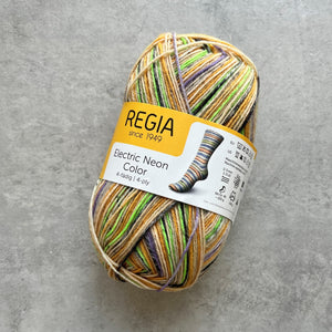 Regia 4ply Neon Color | Neónová zelená