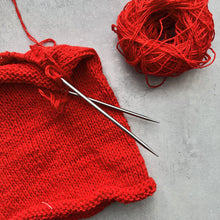 Načítať obrázok v galérii, Knitting for Olive Pure Silk | Blood Orange