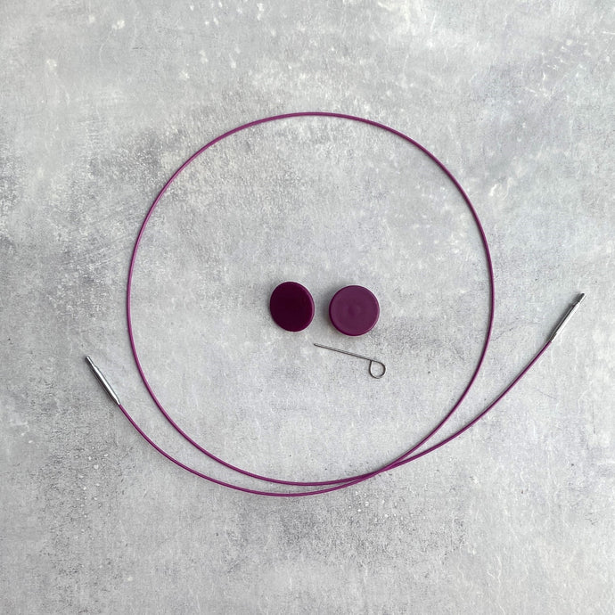 KnitPro vymeniteľné lanko | 60 cm