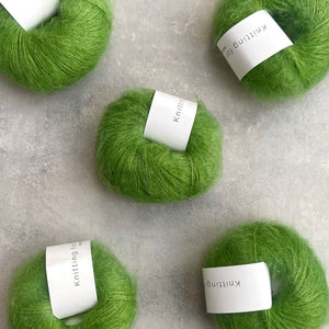 Knitting for Olive Soft Silk Mohair | Clover Green