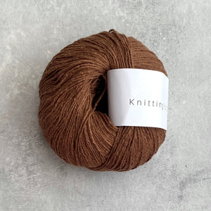 Knitting for Olive Pure Silk | Dark Cognac