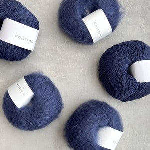 Knitting for Olive Soft Silk Mohair | Dark Blue