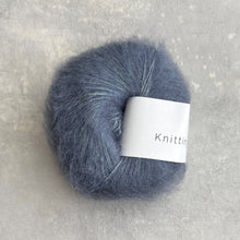Načítať obrázok v galérii, Knitting for Olive Soft Silk Mohair | Dusty Petroleum Blue