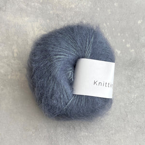 Knitting for Olive Soft Silk Mohair | Dusty Petroleum Blue