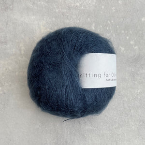 Knitting for Olive Soft Silk Mohair | Deep Petroleum Blue