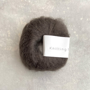 Knitting for Olive Soft Silk Mohair | Dark Moose