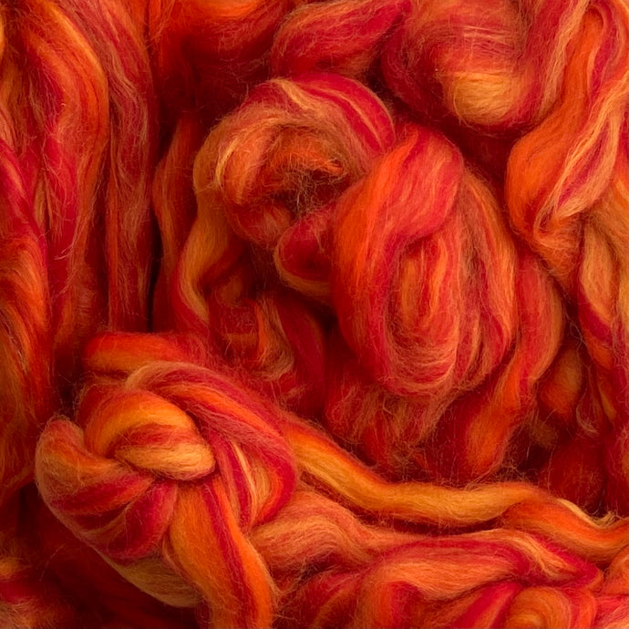 Česanec Sicílske Pomaranče | 70% Merino + 30% Hodváb