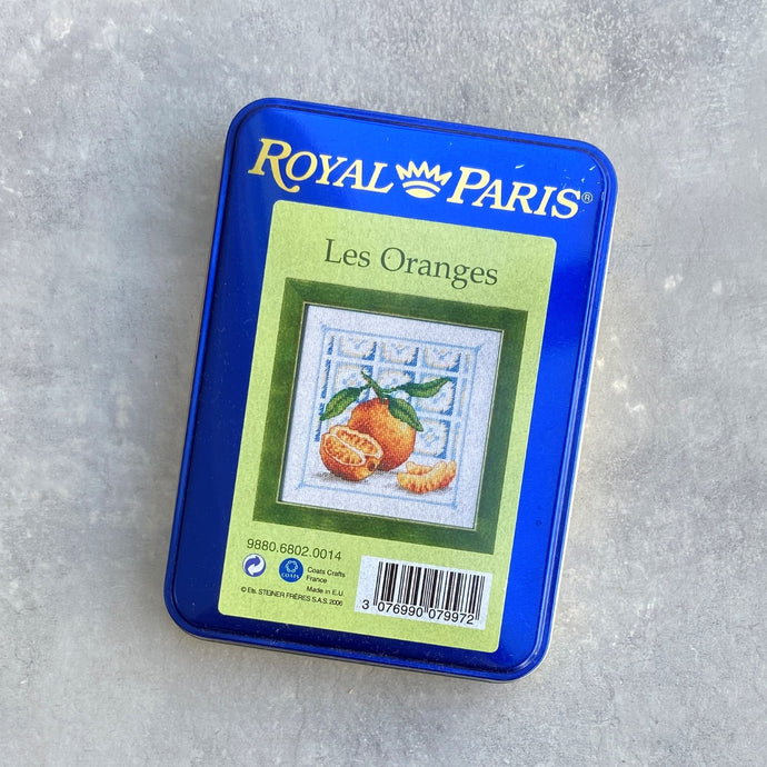 Sada na vyšívanie |  Les Oranges | Pomaranč