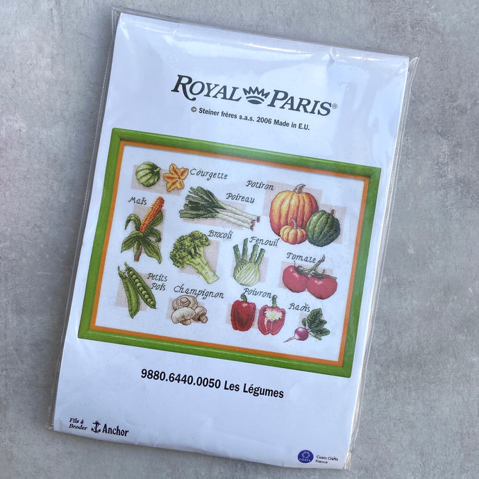 Sada na vyšívanie | Les Legumes | Zelenina