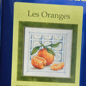 Sada na vyšívanie |  Les Oranges | Pomaranč