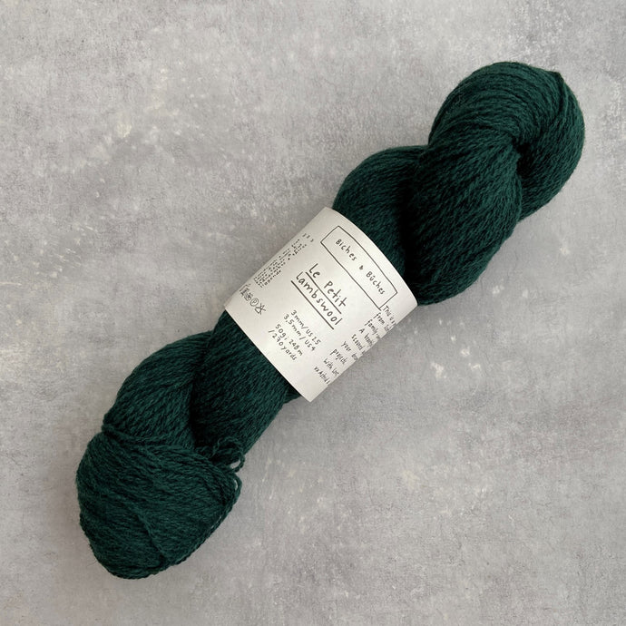 Le Petit Lambswool | Dark Green