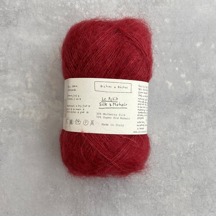 Le Petit Silk & Mohair | Norwegian Red