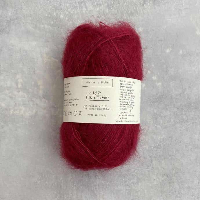 Le Petit Silk & Mohair | Norwegian Red