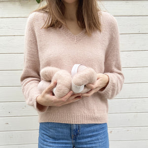 Knitting for Olive Soft Silk Mohair | Dusty Rose