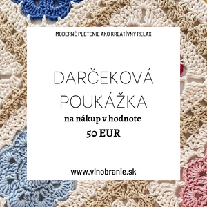 DARČEKOVÁ POUKÁŽKA | 50 EUR